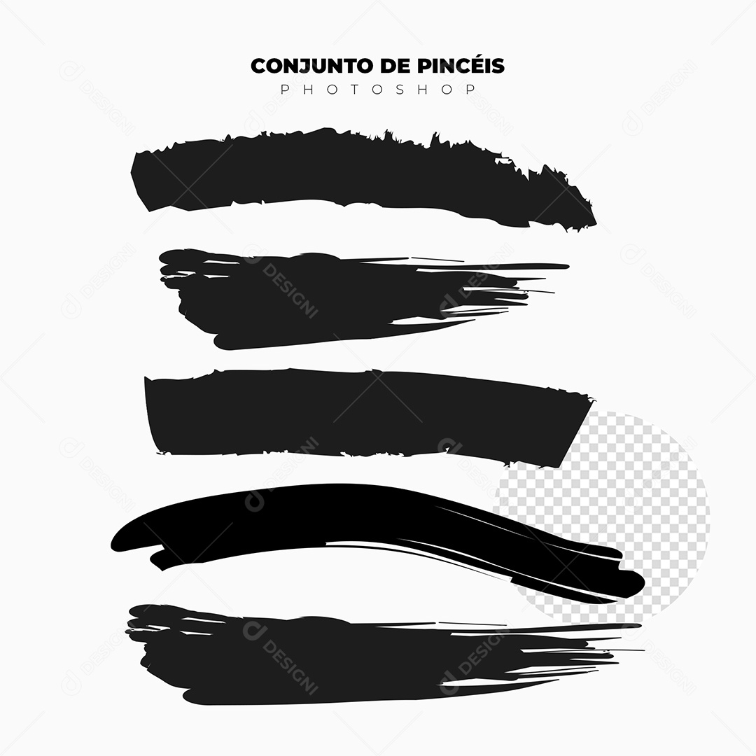 Conjunto de Pincéis Photoshop