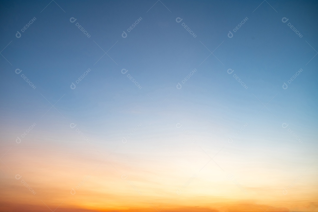 Fundo desfocado de céu