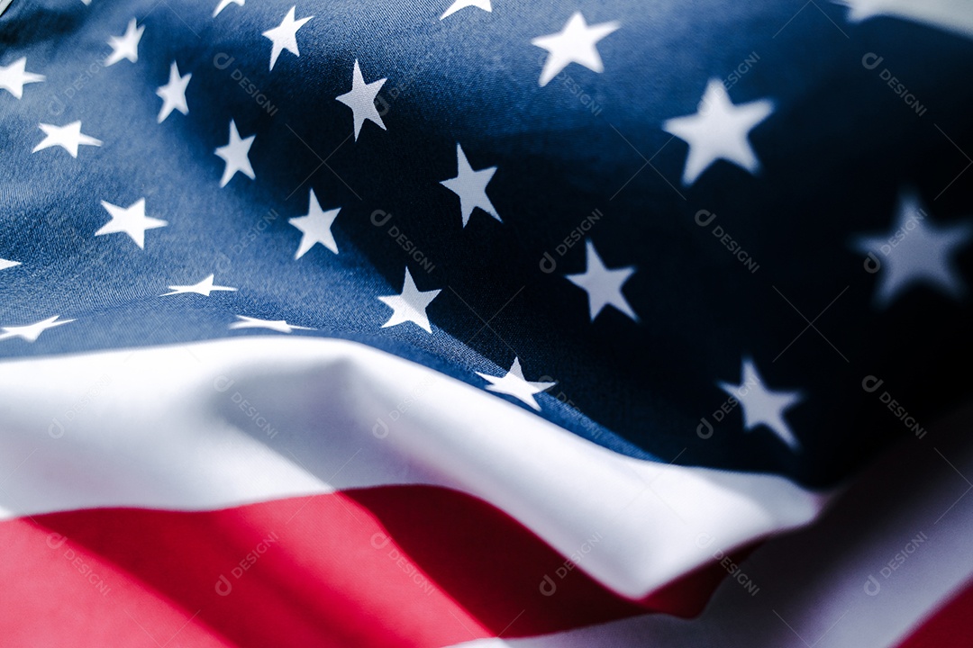 Fundo da bandeira nacional dos EUA