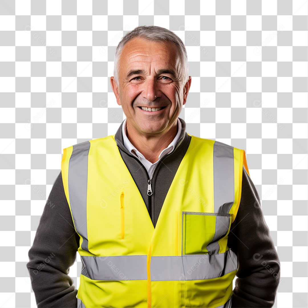 Homem Caminhoneiro Motorista PNG Transparente