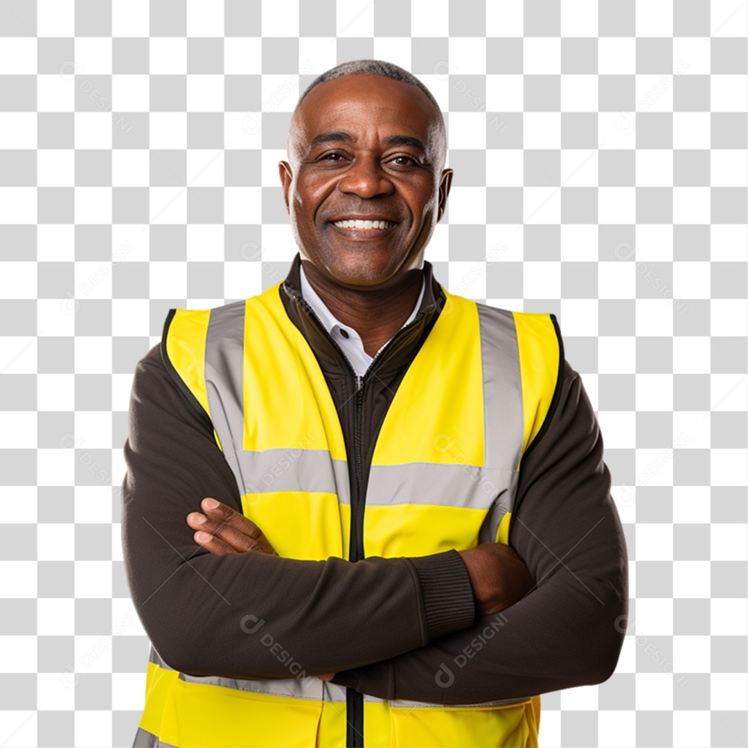 Homem Caminhoneiro Motorista PNG Transparente