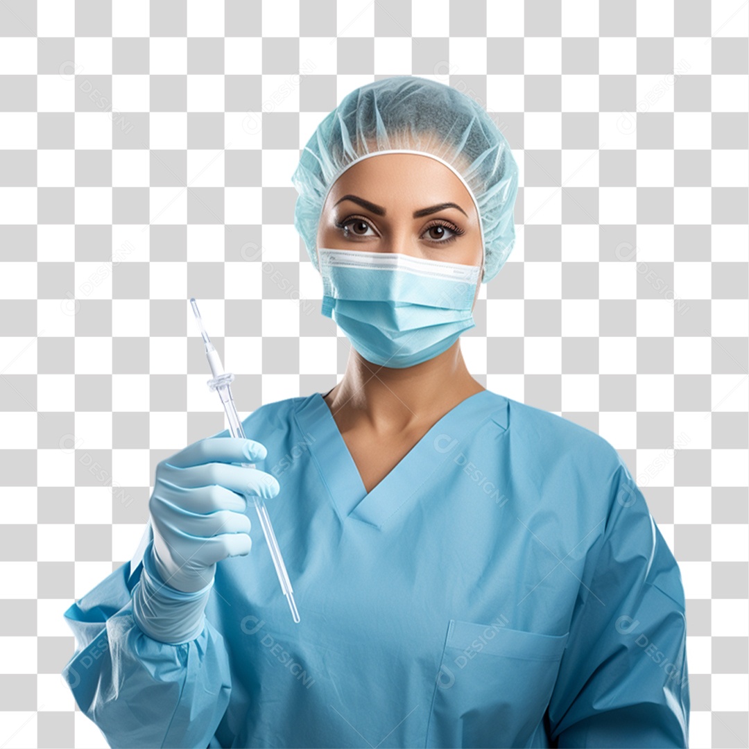 Mulher Médica Hospital PNG Transparente