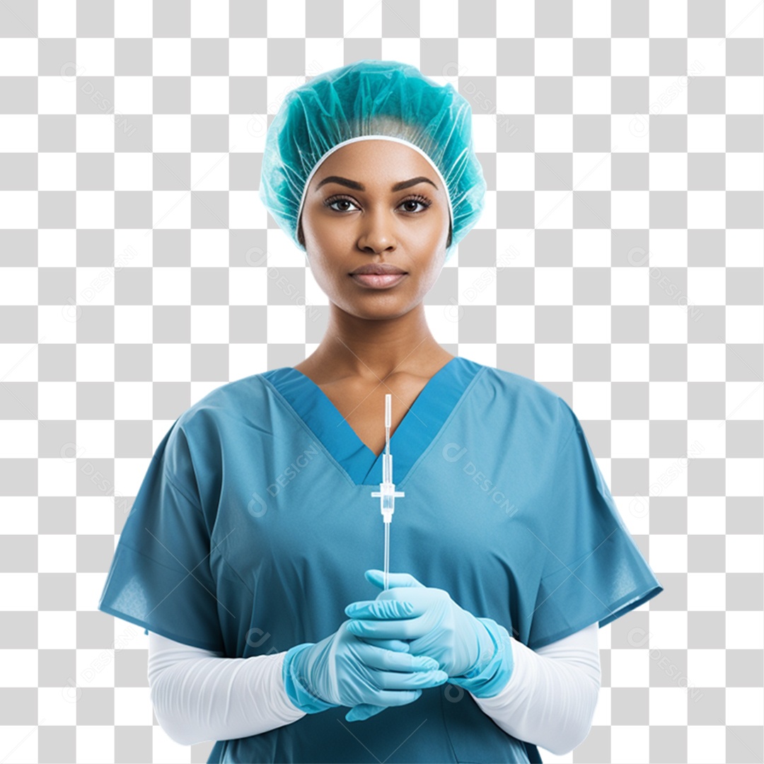 Mulher Médica Hospital PNG Transparente