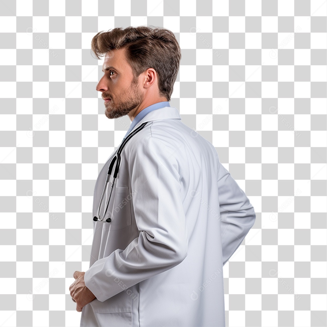 Homem Médico Hospital PNG Transparente