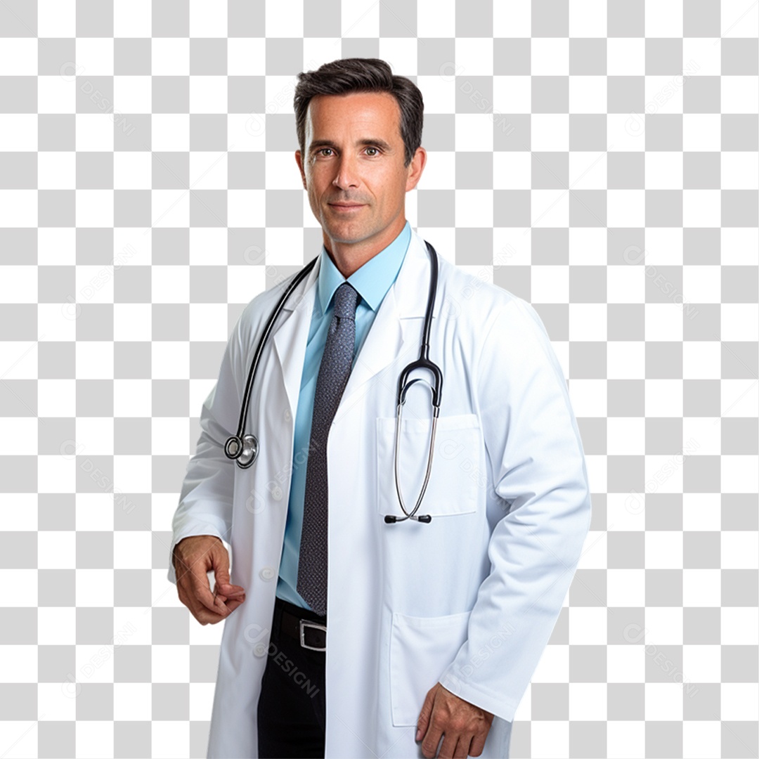 Homem Médico Hospital PNG Transparente