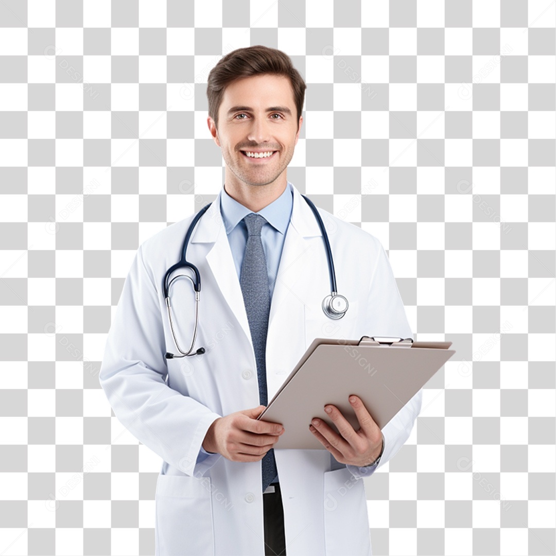 Homem Médico Hospital PNG Transparente