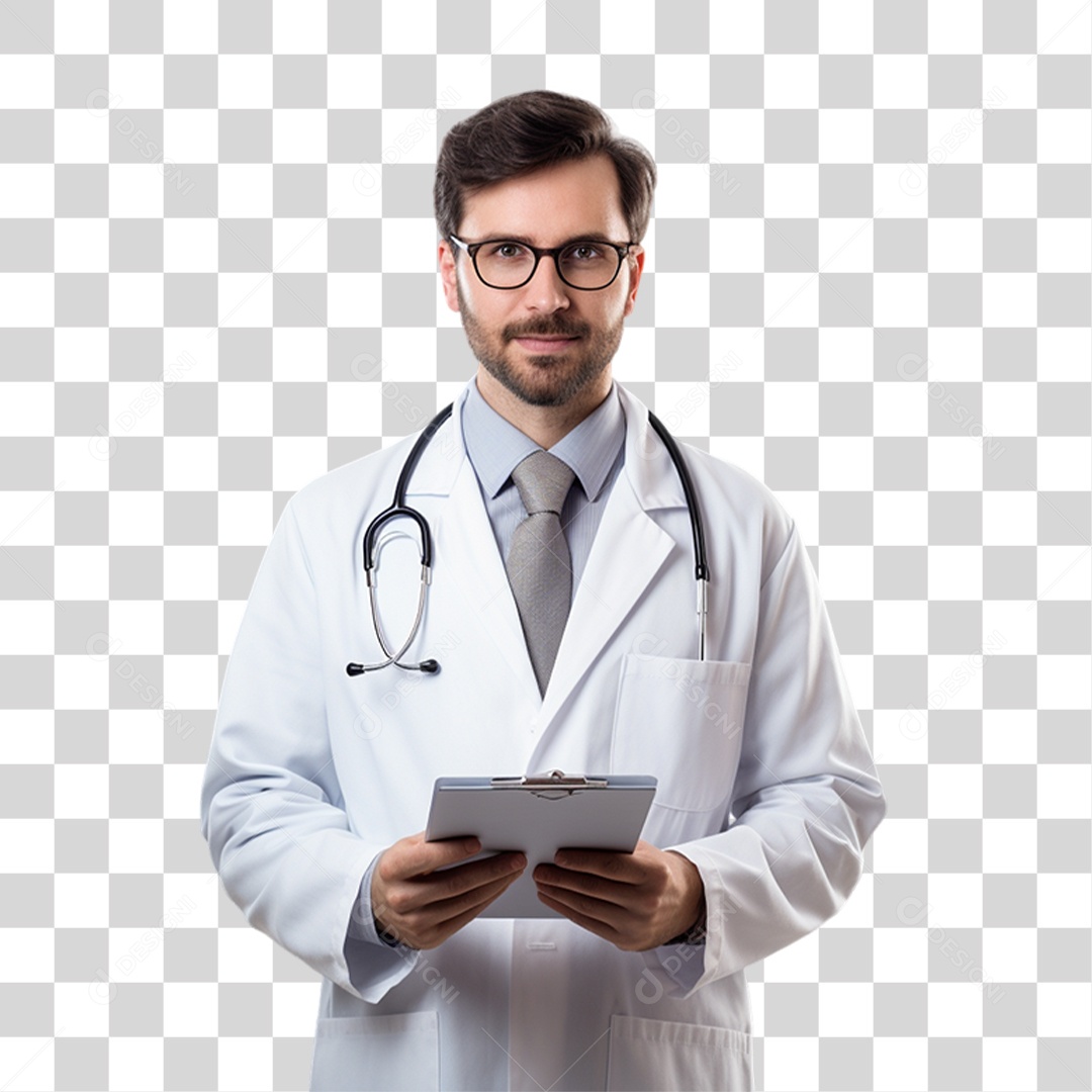 Homem Médico Hospital PNG Transparente