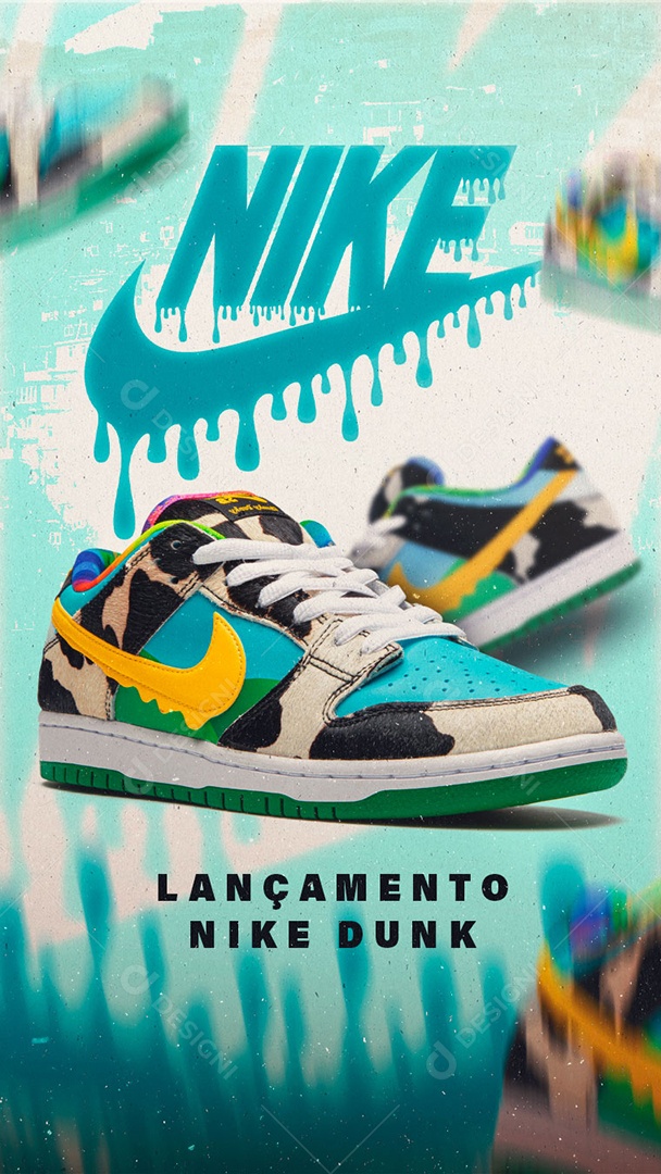 Social Media Nike Story PSD Editável