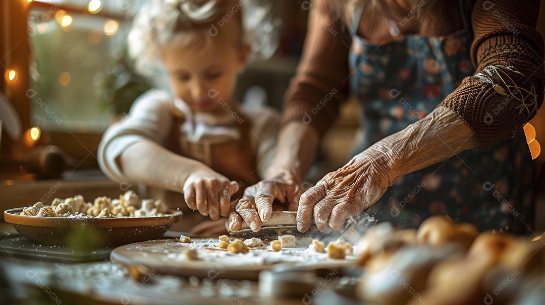 Sincero comovente, o contraste entre mãos envelhecidas e mãos jovens
