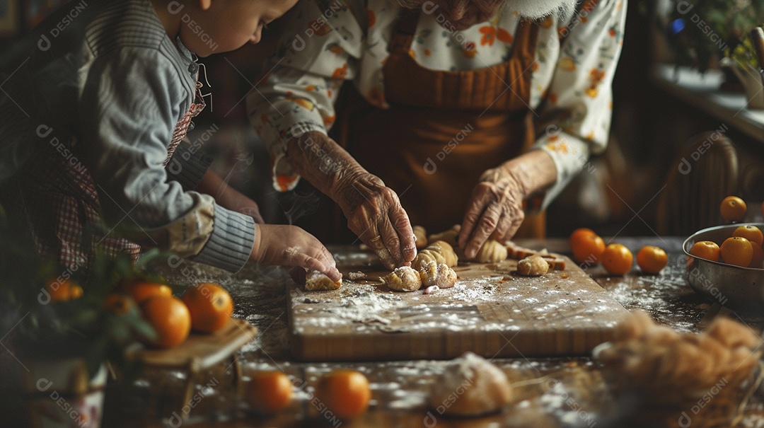 Sincero comovente, o contraste entre mãos envelhecidas e mãos jovens