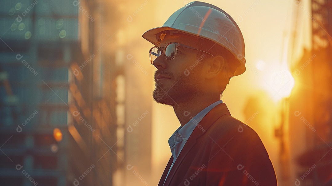 Arquiteto bonito jovem