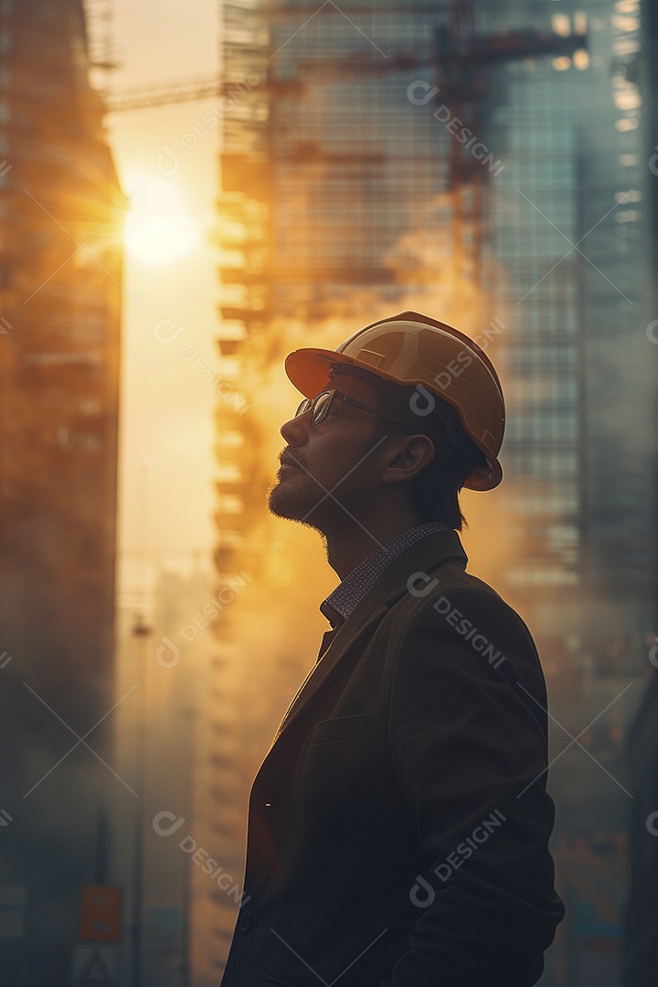 Arquiteto bonito jovem