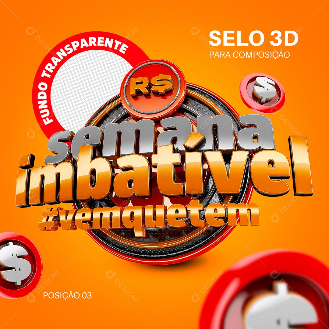 Selo Semana Imbatível Vem Que Tem PSD