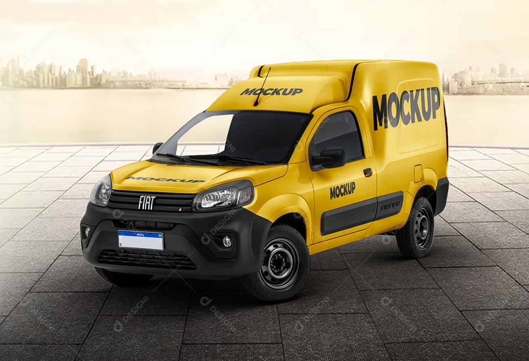 Mockup Fiat Fiorino