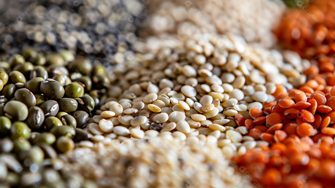 Sementes de grãos de feijão para ingredientes alimentares