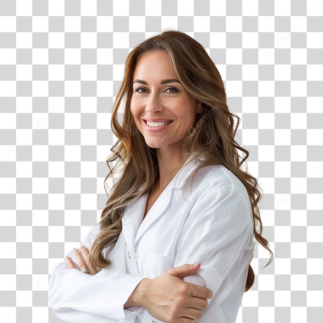 Mulher Sorrindo PNG Transparente