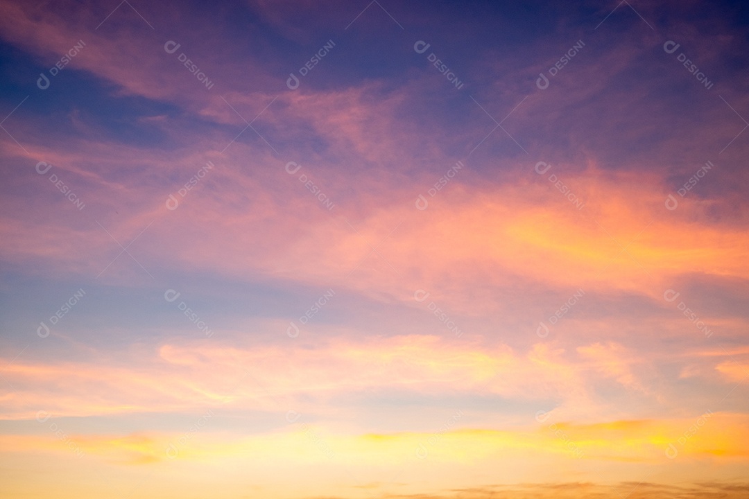 Fundo de um lindo céu