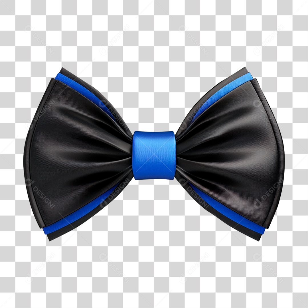 Elemento 3D Gravata PNG Transparente