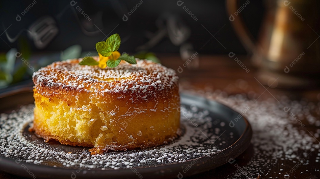 Bolo de milho tradicional delicioso