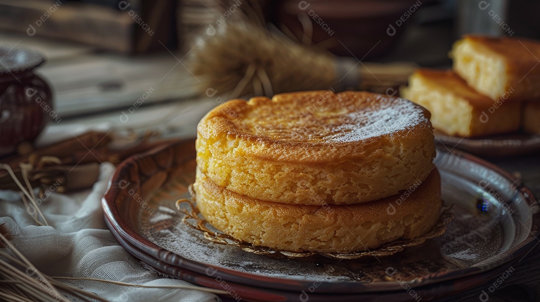 Bolos de milho cremoso