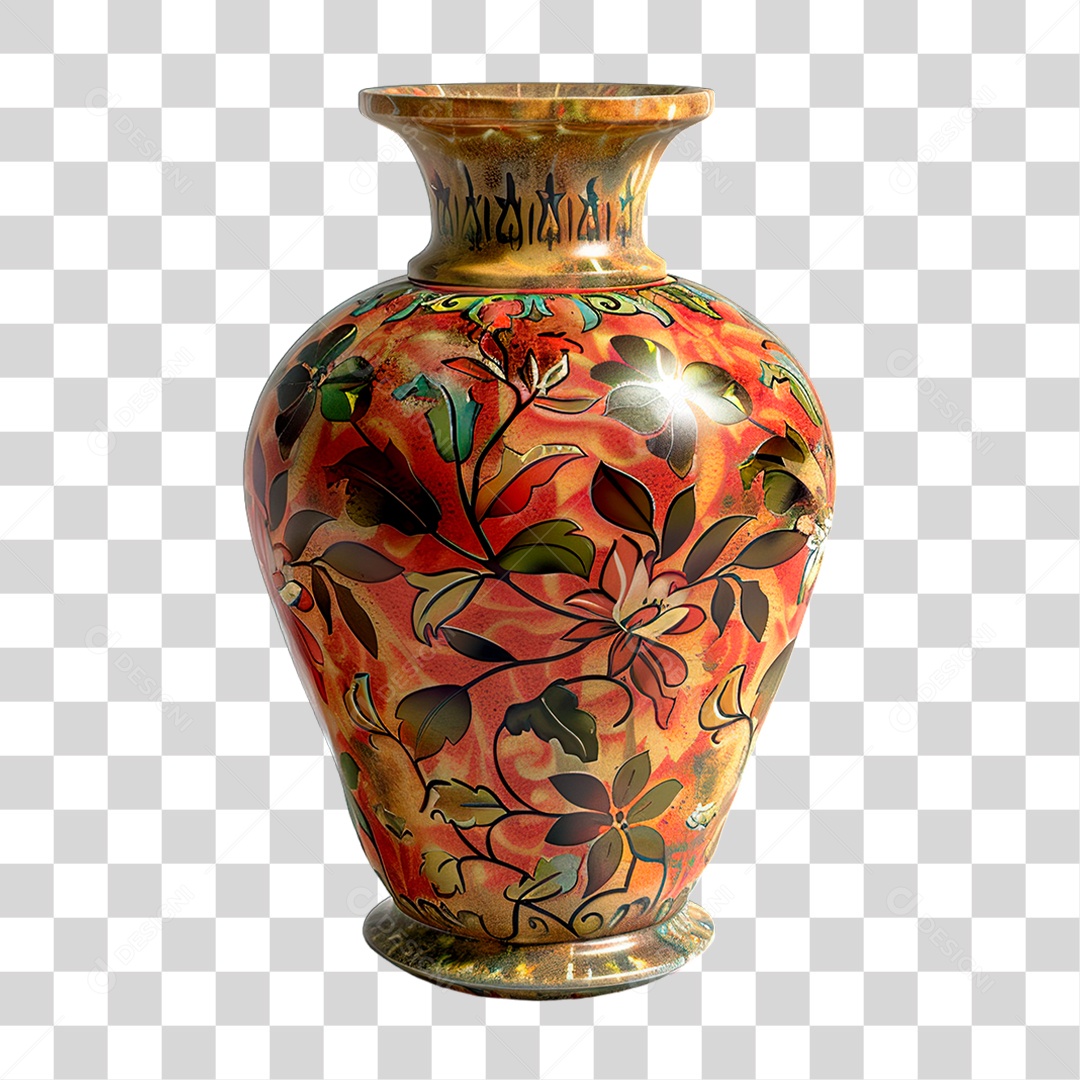 Vazo de Cerâmica PNG Transparente