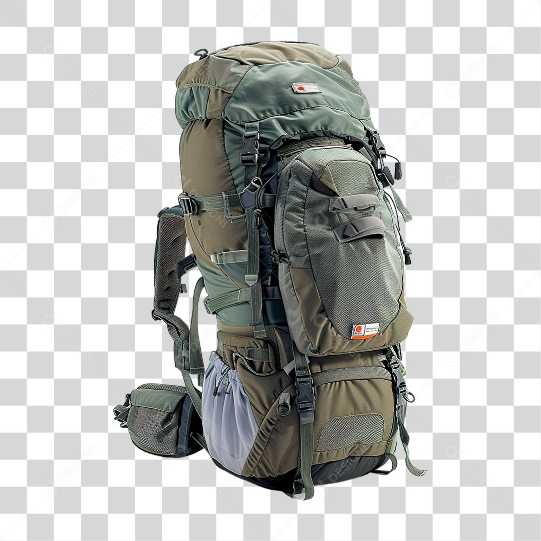 Mochila de Acampamento PNG Transparente