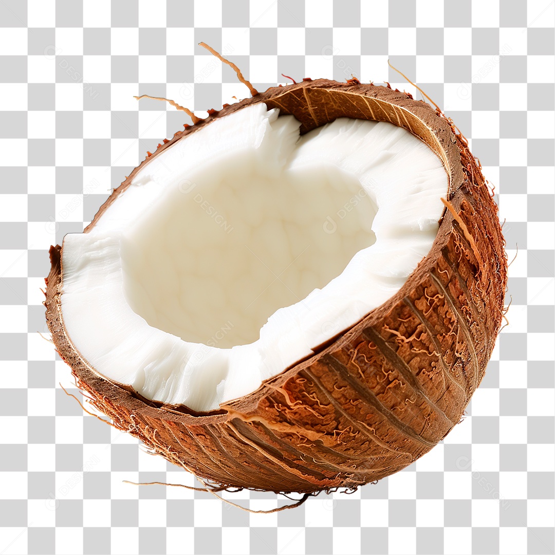 Fruta Coco PNG Transparente