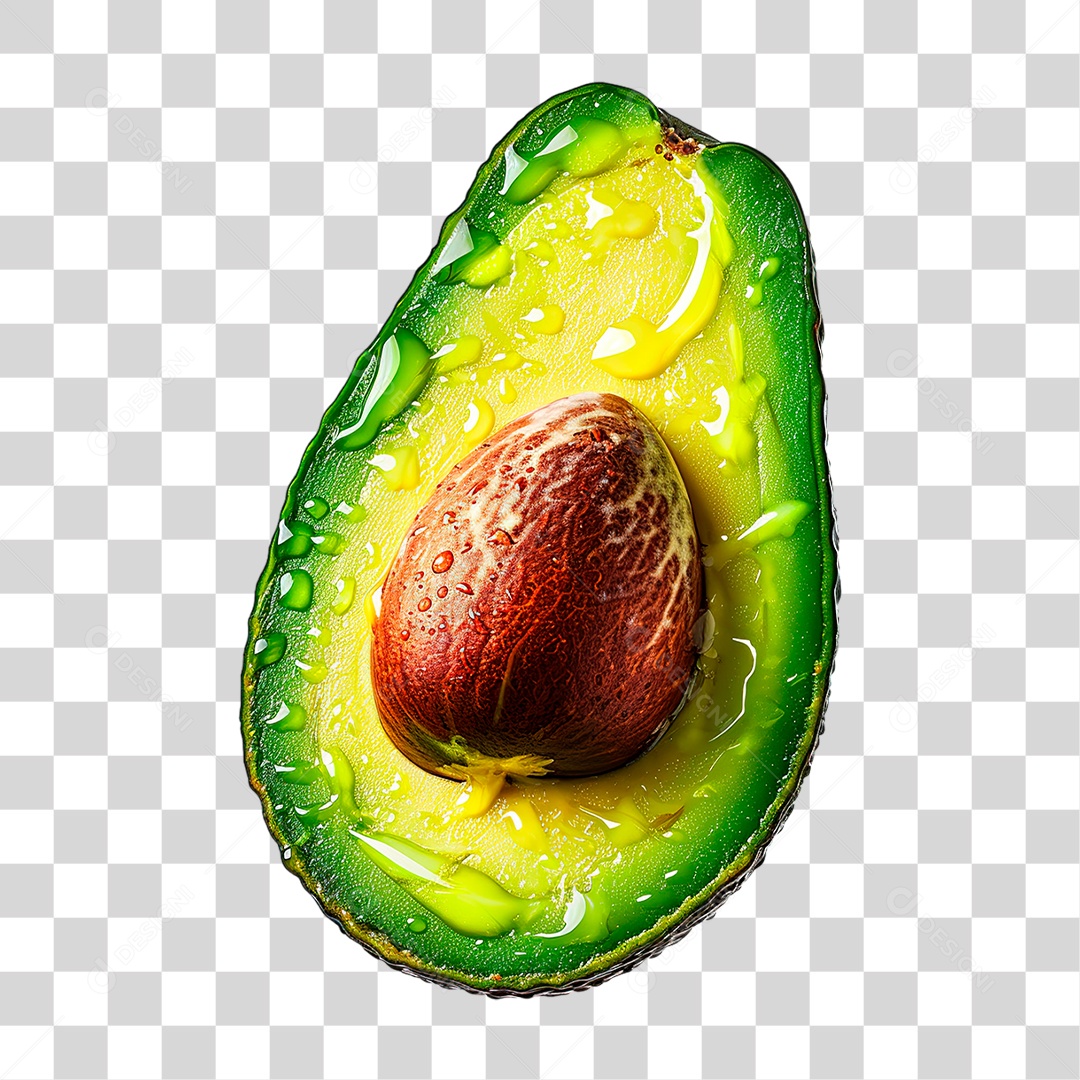 Abacate PNG Transparente