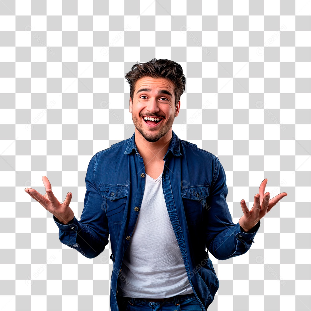 Man Smiling Transparent PNG