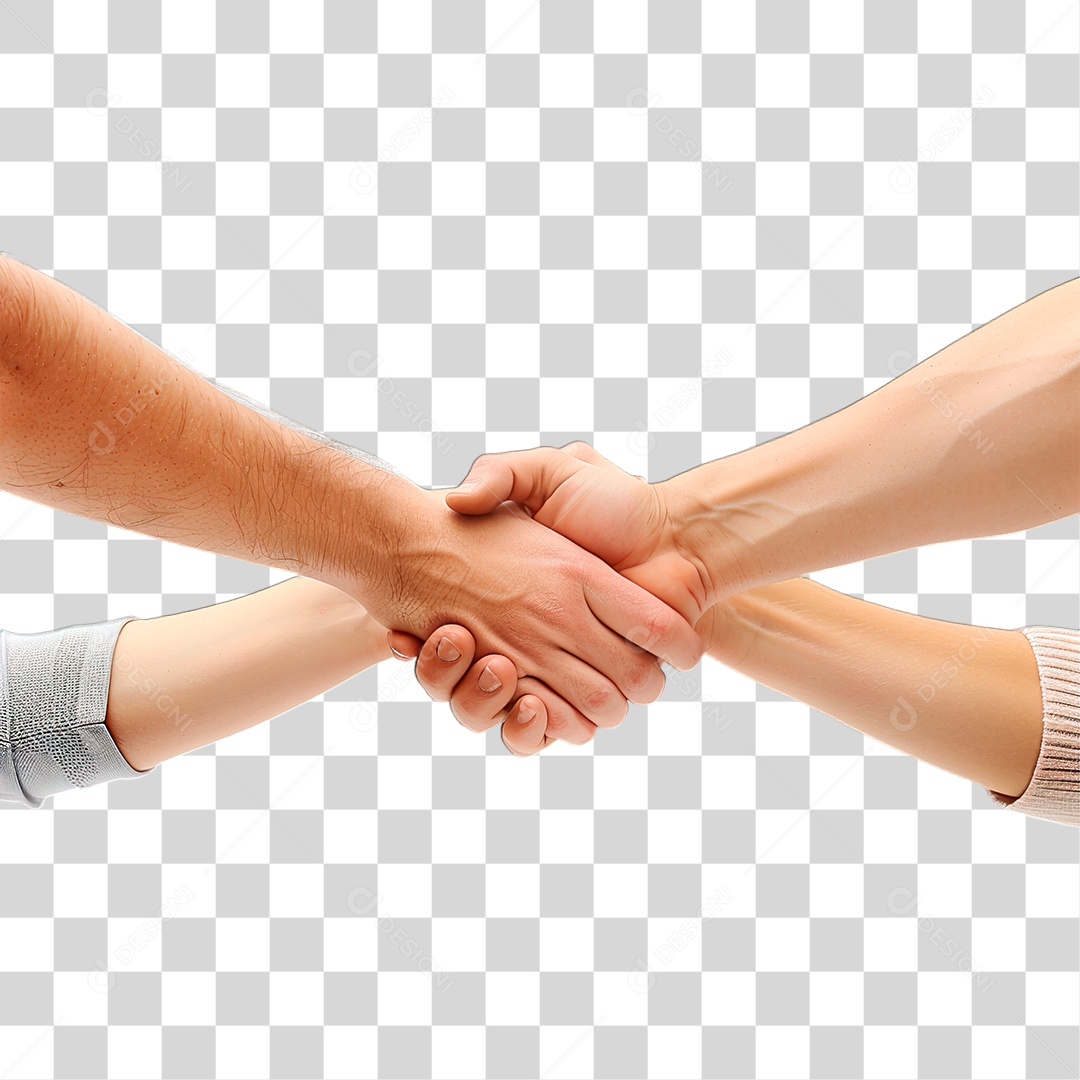 Aperto de Mãos PNG Transparente