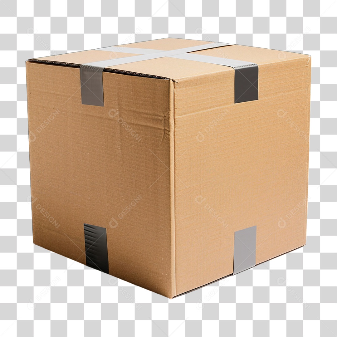 Caixa de Papelão PNG Transparente