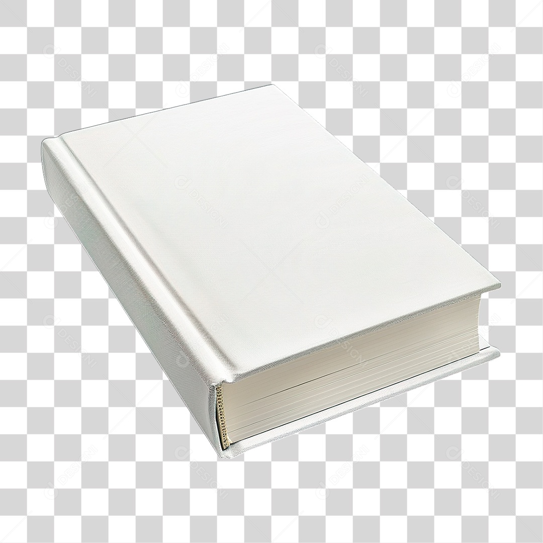 Livro Branco PNG Transparente