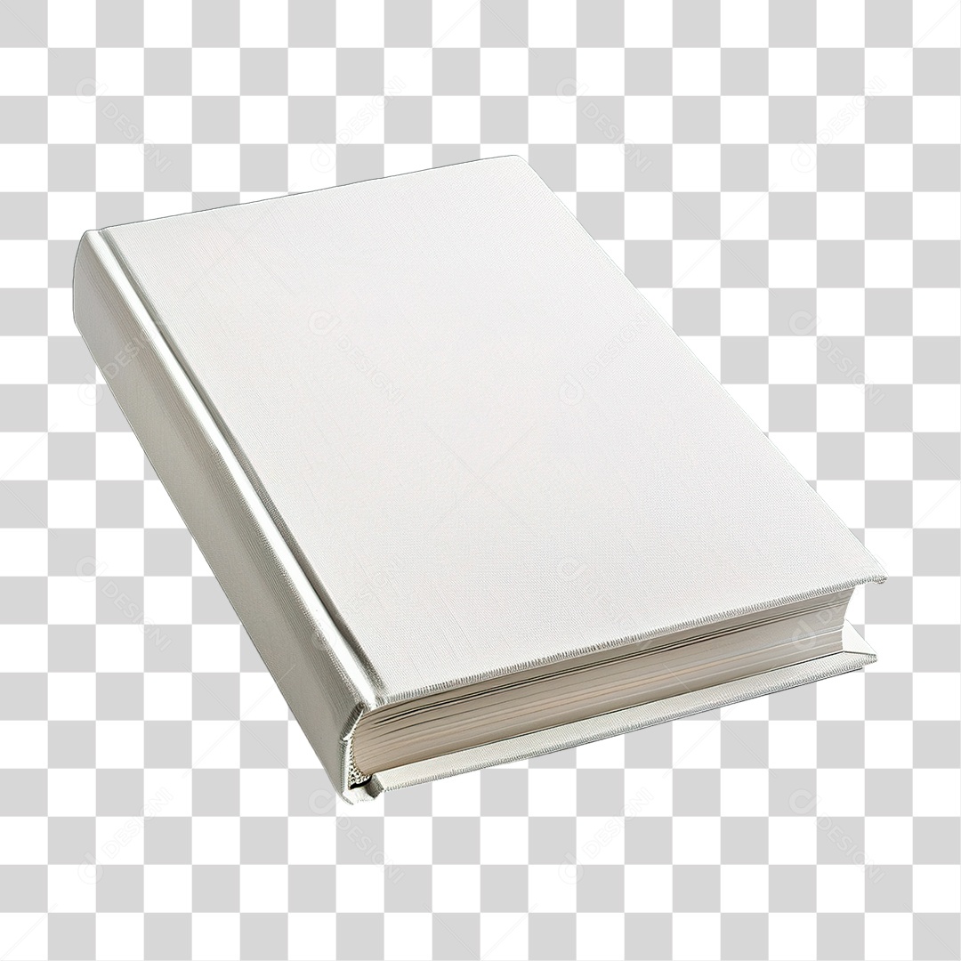 Livro Branco PNG Transparente