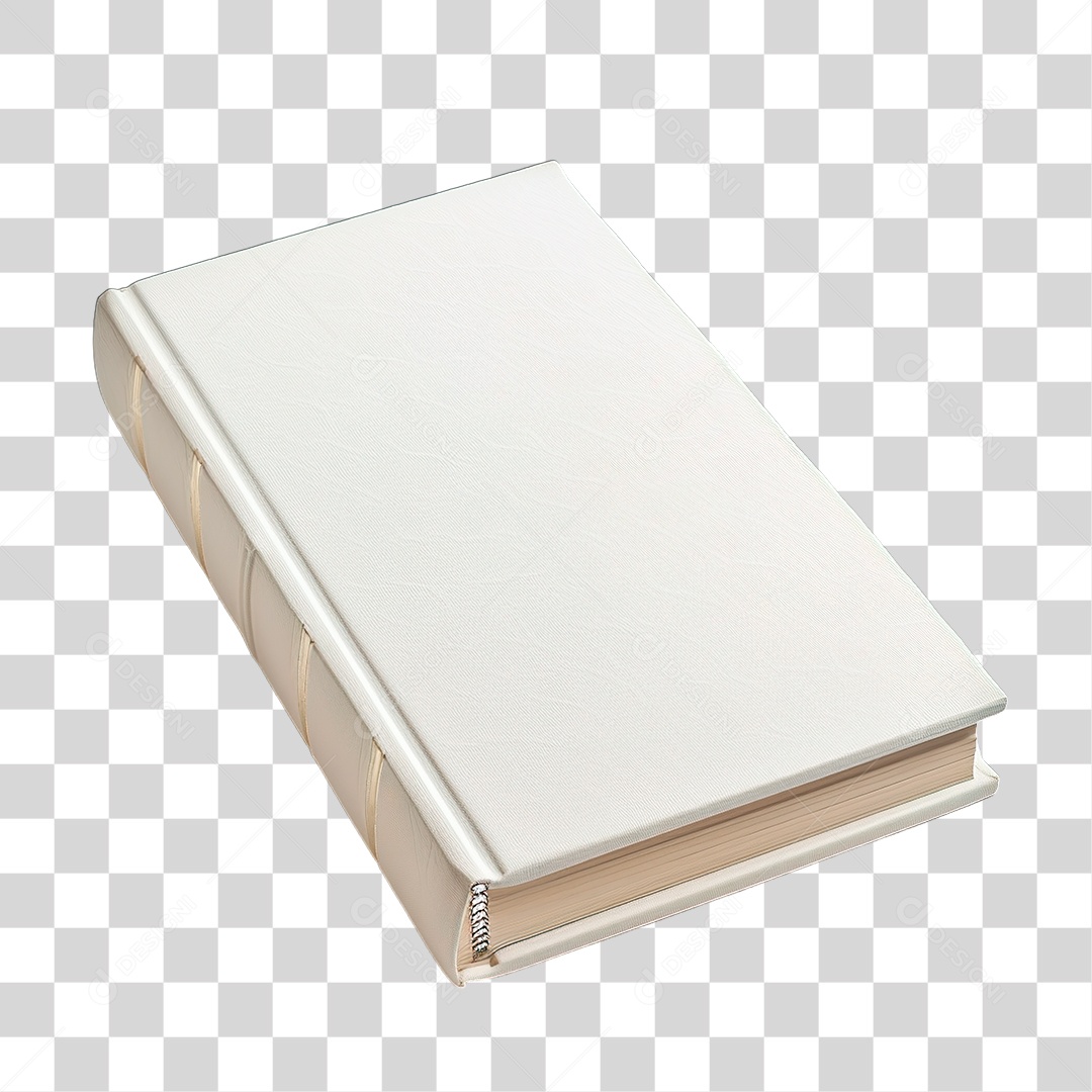 Livro Branco PNG Transparente