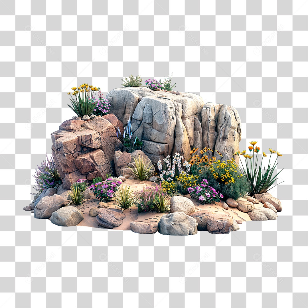 Rocha PNG Transparente