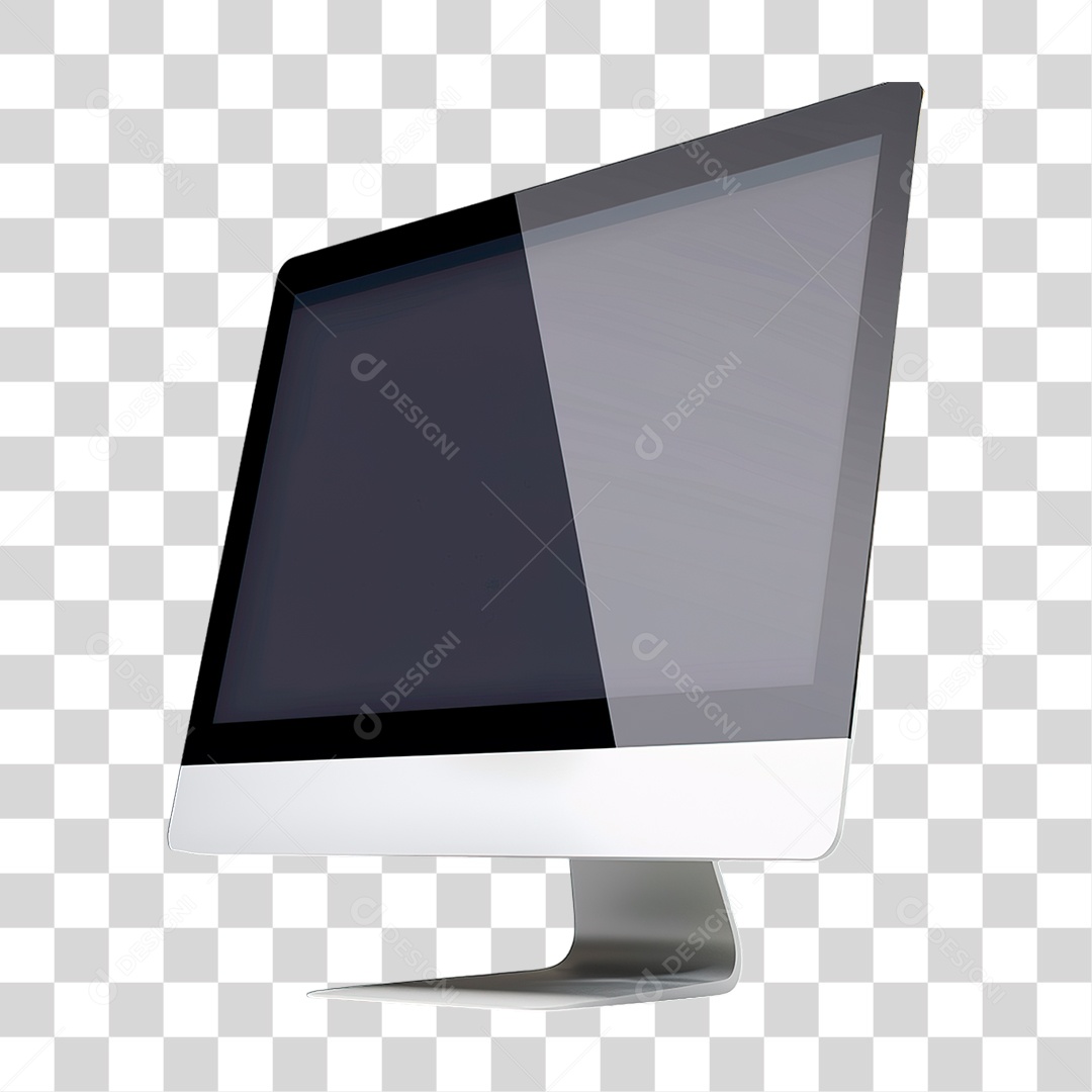 Monitor PNG Transparente