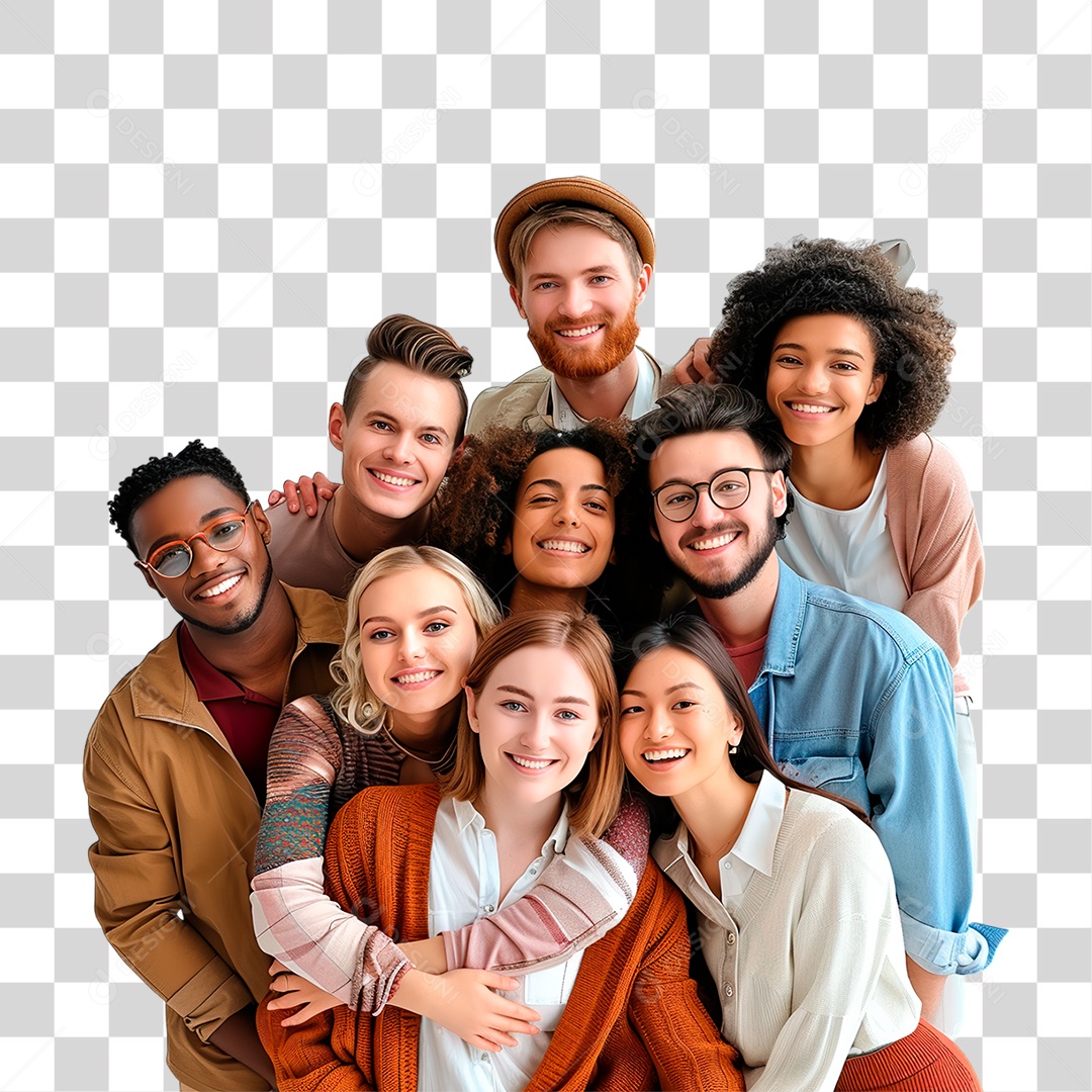 Grupos de Pessoas PNG Transparente