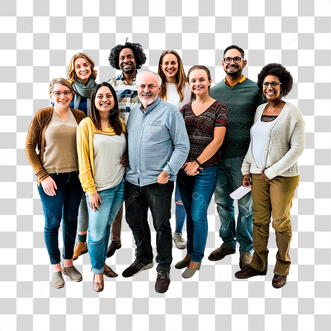 Grupos de Pessoas PNG Transparente