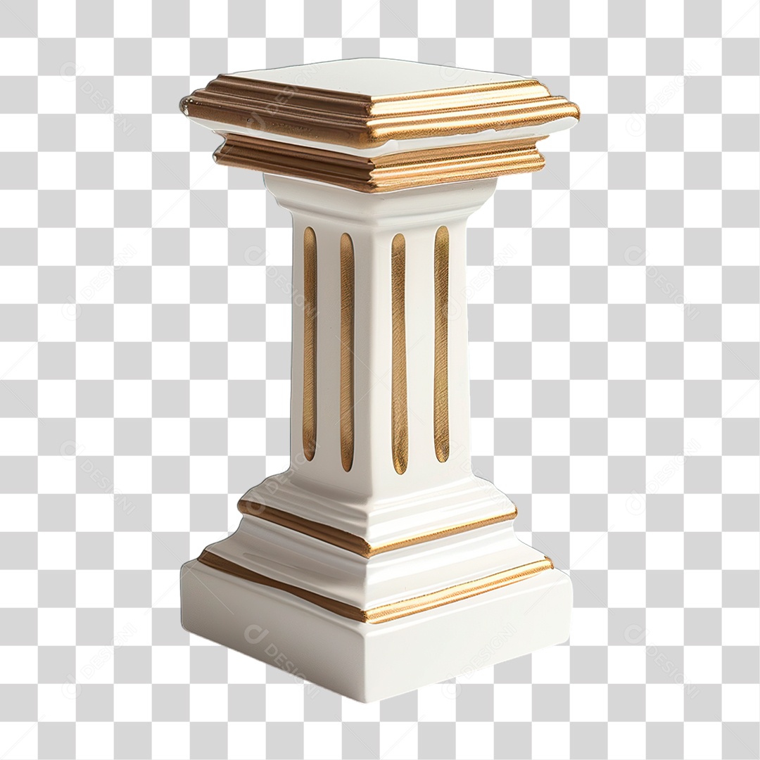 Coluna Grega PNG Transparente