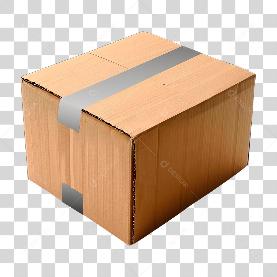 Caixa de Papelão PNG Transparente
