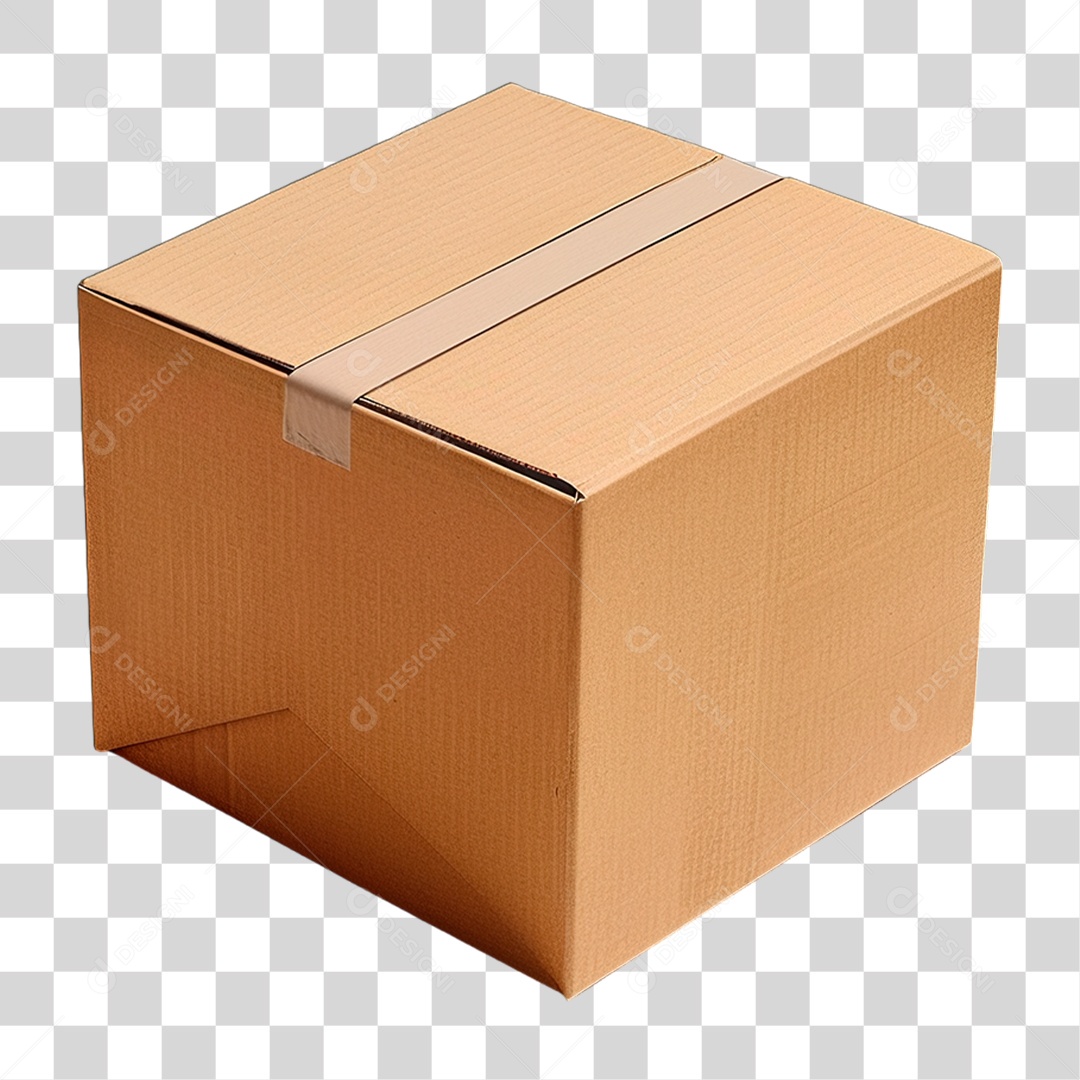 Caixa de Papelão PNG Transparente