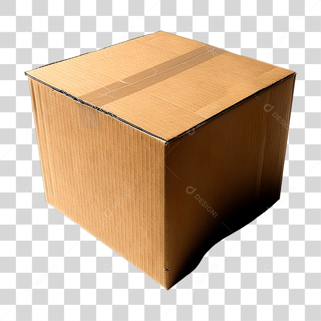 Caixa de Papelão PNG Transparente