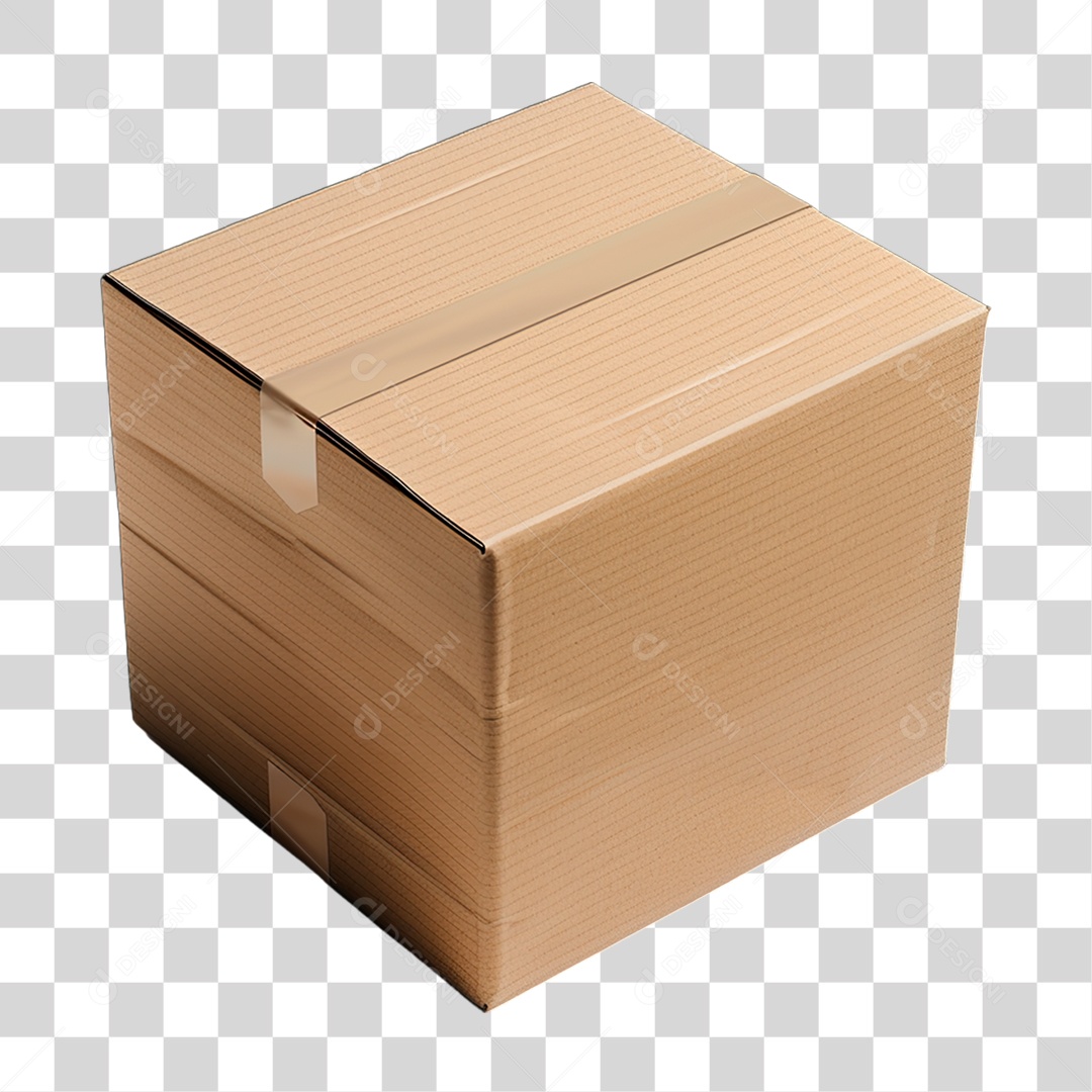 Caixa de Papelão PNG Transparente