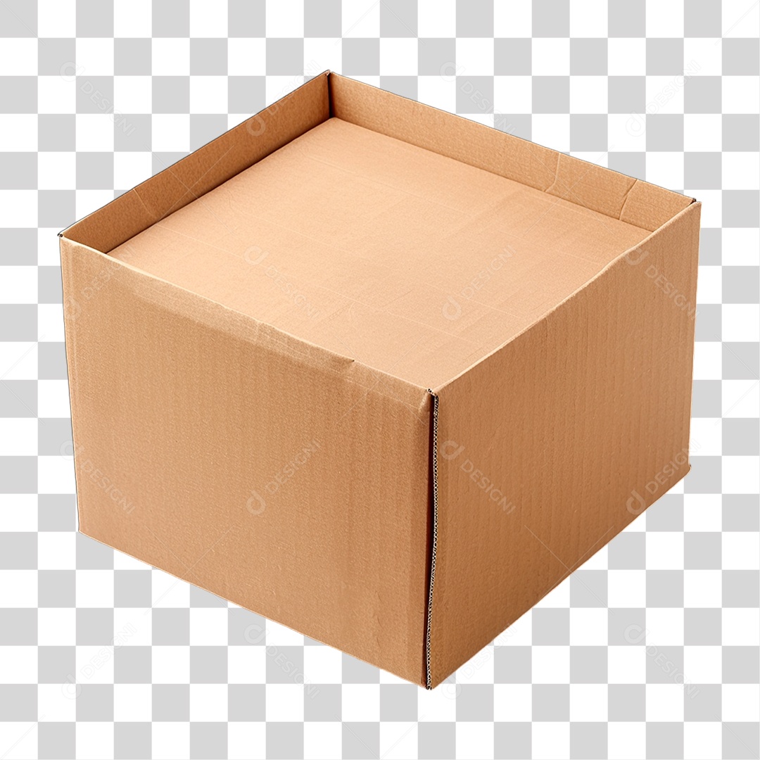 Caixa de Papelão PNG Transparente