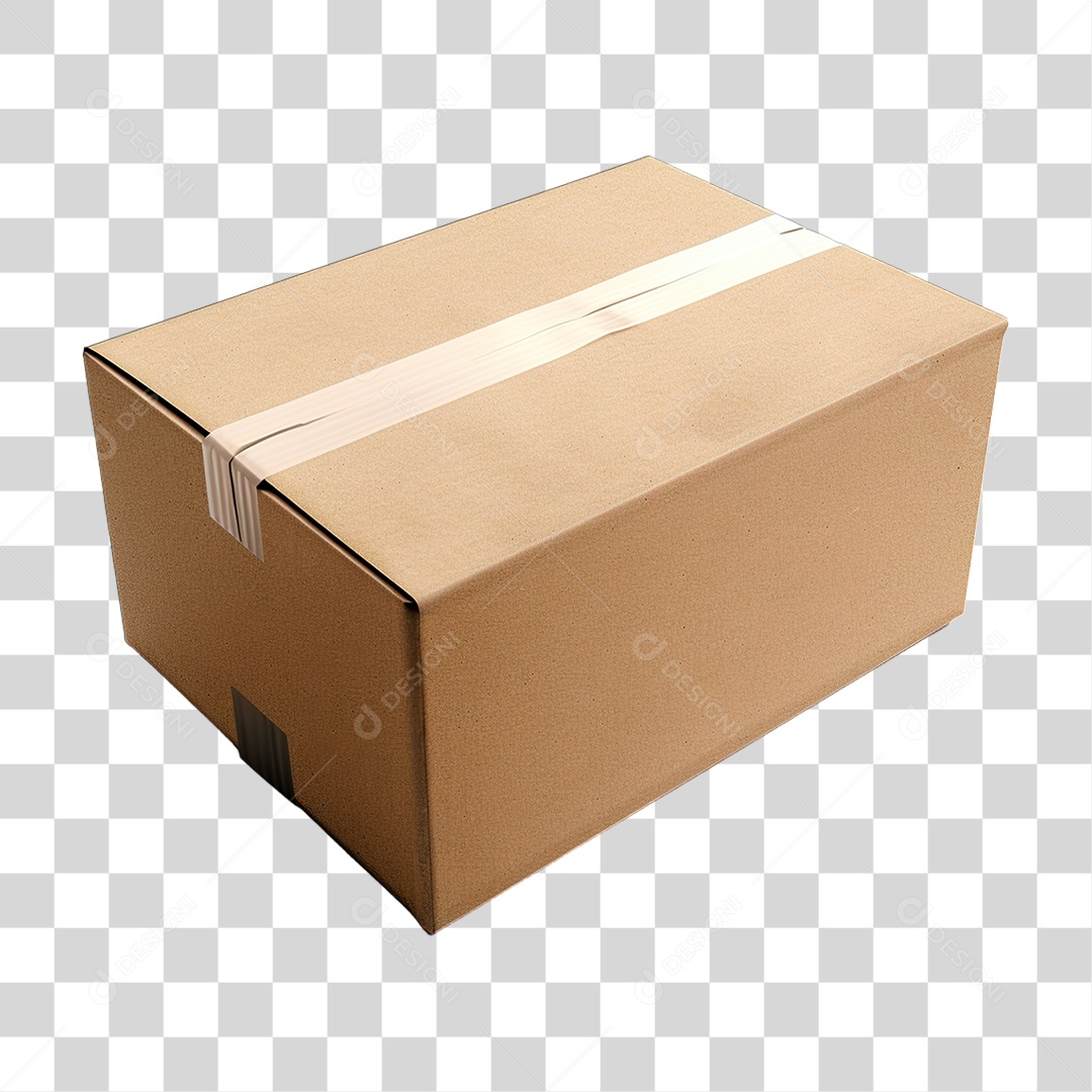 Caixa de Papelão PNG Transparente