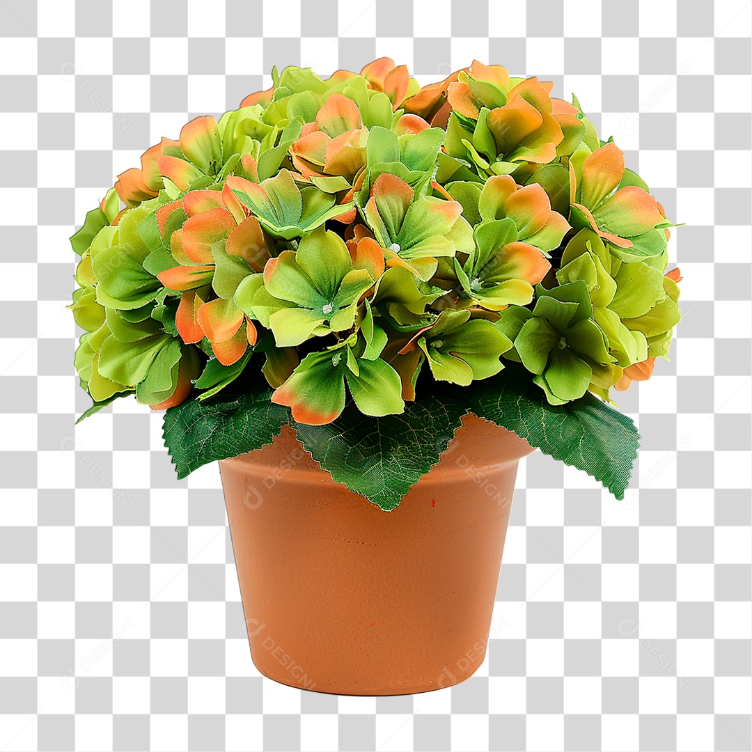 Flores em Vazo PNG Transparente