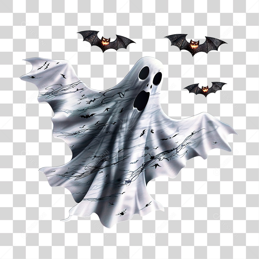Fantasma PNG Transparente