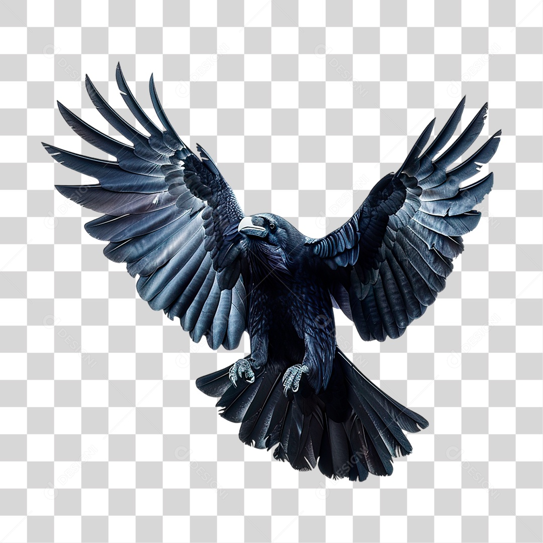 Corvo PNG Transparente