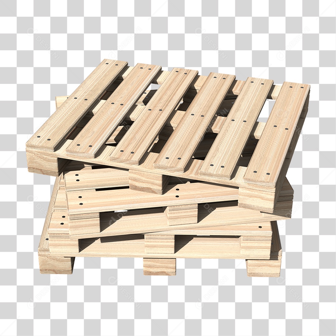 Paletes de Madeira PNG Transparente