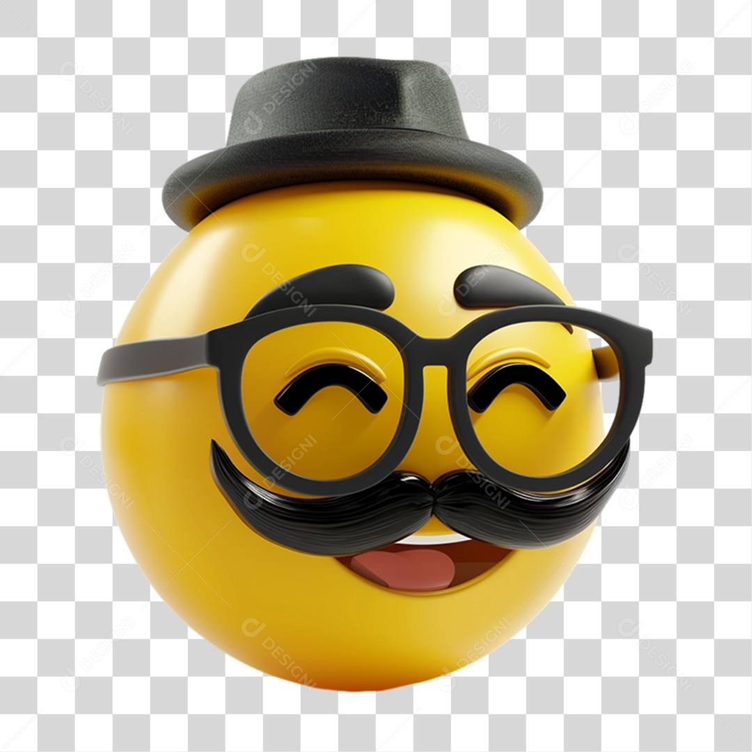 3D Emoji Father's Day Transparent PNG Element